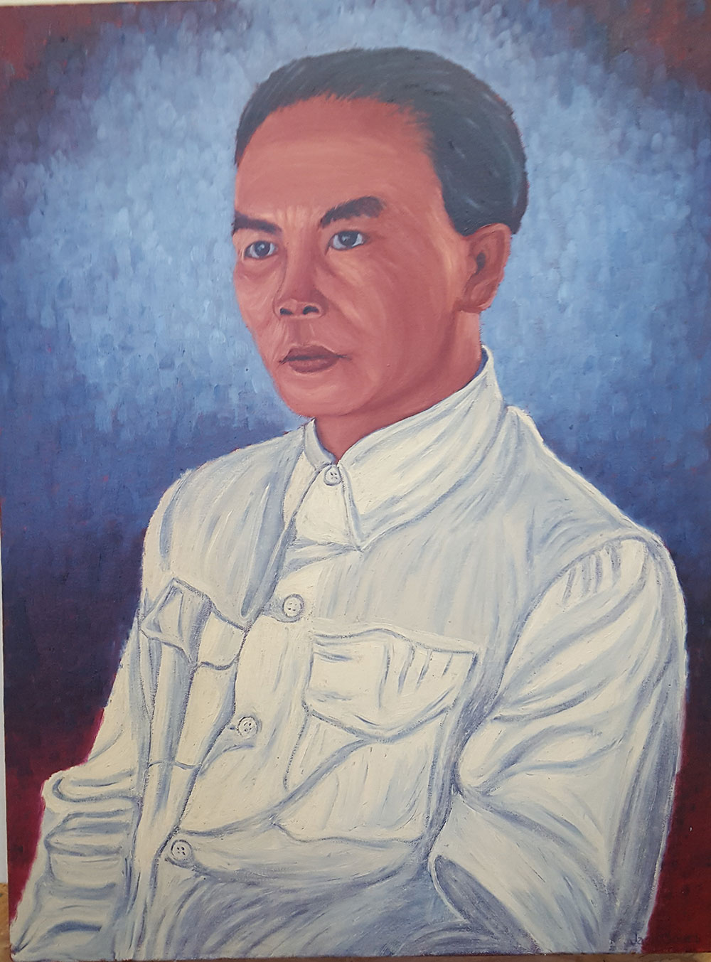 painting titled “Giap”